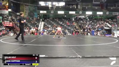 70 lbs 1st Place Match - Nolan Holt, MI vs Jaxon Huffman, OK