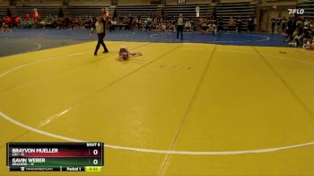 70 lbs Semis & 1st Wrestleback (8 Team) - Brayvon Mueller, LSH vs Gavin Weber, Brainerd
