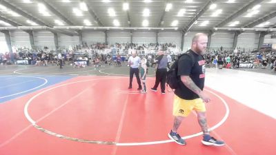 69 lbs 3rd Place - Eljotas Zaremba, Atc vs Cash Burns, Big Fat Wrestling