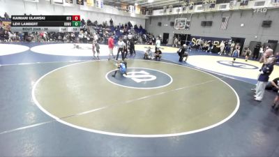 56 lbs Round 2 - Levi Lambert, Rancho Bernardo Wrestling Club vs Kaimani Ulawski, BTS-Oxnard