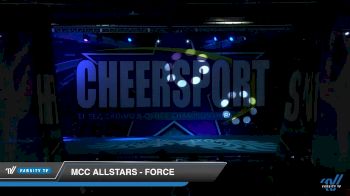 MCC Allstars - Force [2019 Senior Medium 3 Day 2] 2019 CHEERSPORT Nationals
