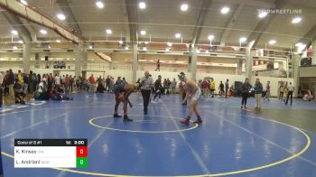 Consolation - Krystian Kinsey, Virginia vs Lance Andriani, NCSU Unattached