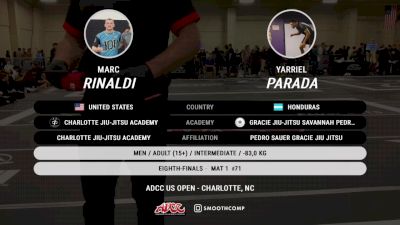 Marc Rinaldi vs Yarriel Parada 2025 ADCC Charlotte Open