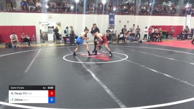 67 kg Semifinal - Robert Perez 111, Nyac vs Trey Dillow, MO Central WC