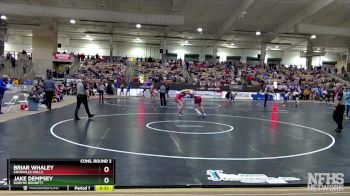 AA 190 lbs Cons. Round 2 - Jake Dempsey, Dobyns Bennett vs Briar Whaley, Knoxville Halls