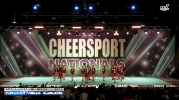 Flipping Out Tumbling - Blackjacks [2026 L1 Junior - D2 - Medium Day 1] 2026 CHEERSPORT National All Star Cheerleading Championship