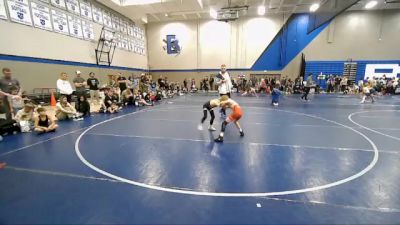 57 lbs Semifinal - Daze Johnson, JWC vs Jag OBrien, Wasatch Wrestling Club