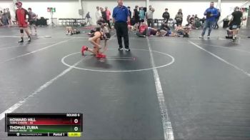 115 lbs Round 6 (8 Team) - Howard Hill, Terps Xtreme vs Thomas Zubia, Rough House