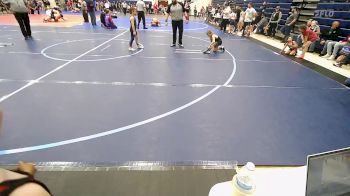 64-67 lbs Round Of 16 - Oakley Otwell, Honey Badgers Wrestling Club vs Braden Abel, Salina Wrestling Club