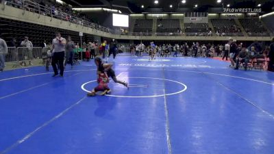 56 lbs Round Of 16 - Rhett Andel, Spring Grove vs Barrett Evans, Woodbine