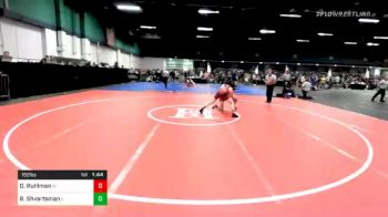 152 lbs Prelims - Delaney Ruhlman, IN vs Benjamin Shvartsman, IL