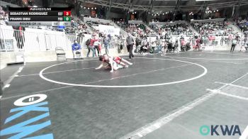 61 lbs Round Of 16 - Sebastian Rodriguez, ICEFIGHTER U vs Franki Dieu, Piedmont