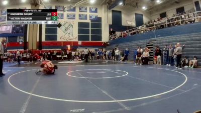 114 lbs Consy 2 - Knourth Drury, Ligonier Valley vs Victor Wagner, North Catholic