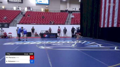 77 kg Cons 16 #2 - Mason Parsons, Sons Of Thunder Wrestling vs Alec Robeson, Dubuque RTC