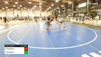 160 lbs Consolation - Hayden Randolph, OH vs Zachary-daniel Mcknight, GA