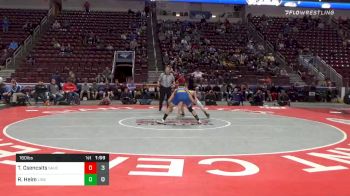 160 lbs Prelims - Ty Csencsits, Saucon Valley Hs vs Riley Heim, Line Mountain Hs