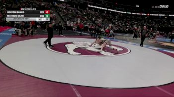 106-2A Quarterfinal - Keaton Banks, Dove Creek vs Mathieu Dean, Monte Vista