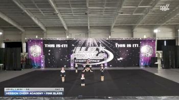 Hession Cheer Academy - Pink Blaze [2026 L1 Mini - D2 Day 1] 2026 The U.S. Finals Louisville