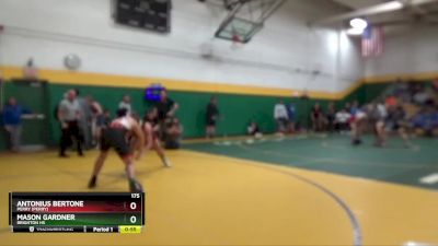 175 lbs Cons. Round 3 - Antonius Bertone, Perry (Perry) vs Mason Gardner, Brighton HS