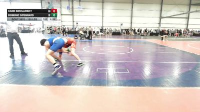 138 lbs Round Of 32 - Cane Smolarsky, GA vs Dominic Spennato, DE