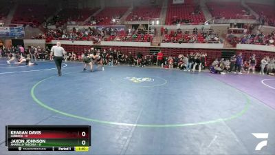 215 lbs 2nd Wrestleback And Semi-finals(16 Team) - Jaxon Johnson, Amarillo Tascosa vs Keagan Davis, Lubbock