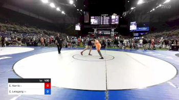 220 lbs Rnd Of 64 - Eric Harris, Illinois vs Cael Leisgang, Wisconsin
