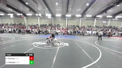 54 lbs Final - Azerijah Bonney, Pomona Elite vs Adam Medeles, Adam City WC