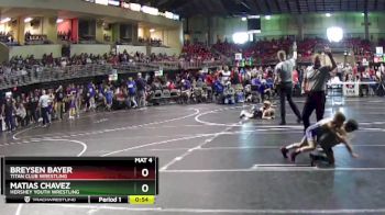 59 lbs Cons. Round 2 - Breysen Bayer, Titan Club Wrestling vs Matias Chavez, Hershey Youth Wrestling