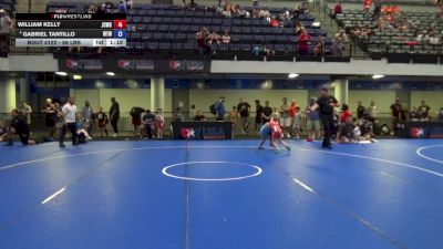 56 lbs 7th Place Match - William Kelly, Jennings County Wrestling Club vs Gabriel Tantillo, Warrior Trained Wrestling