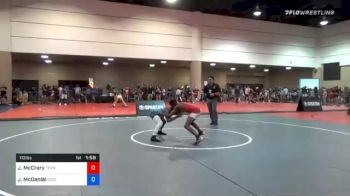 113 lbs Consolation - Jejuan McCrary, Tennessee vs Johnathan McDaniel, Icon Wrestling