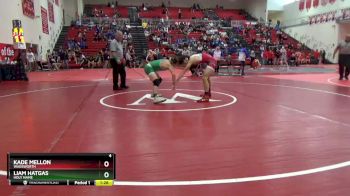 126 lbs Round 3 - Liam Hatgas, Holy Name vs Kade Mellon, Wadsworth