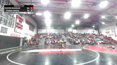 190 lbs Semifinal - Thomas Vargas, Valley vs Cooper Bradshaw, Declo