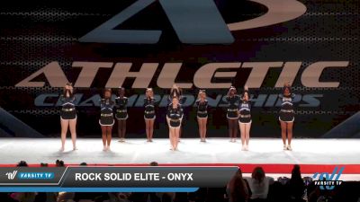 Rock Solid Elite - Onyx [2023 L3 Junior - D2 Day 2] 2023 Athletic Chattanooga Nationals