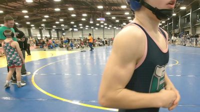 72 lbs Round 5 - 3:00pm Friday - Josh Latham, CTWHALE vs Dylan Fridley, Ranger Wrestling Club