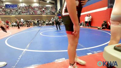 195 lbs Round Of 16 - Dagan Hopkins, Vinita Kids Wrestling vs Luther Pickett, Grove Takedown Club