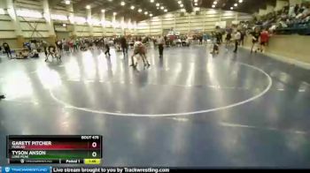 138 lbs Cons. Round 5 - Tyson Anson, Lone Peak vs Garett Pitcher, Morgan