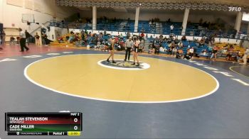 120 lbs Cons. Round 2 - Cade Miller, Shoshoni vs Tealah Stevenson, Newcastle