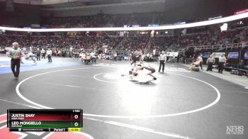 I-132 lbs Cons. Round 4 - Justin Shay, Iona Prep vs Leo Mongiello, Sayville