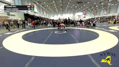 66 lbs Cons. Round 3 - Isaiah Lobdell, Mexico Wrestling vs Tanner Hall, Warrior Warehouse Wrestling