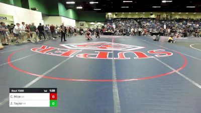 175 lbs Round Of 64 - Carson Mize, OH vs Zachary Taylor, MI