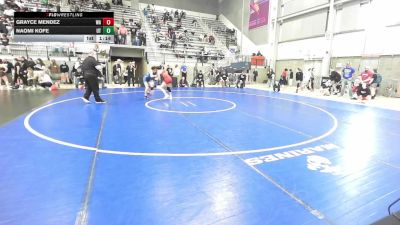 U17 Women - 53 lbs Cons. Round 2 - Grayce Mendez, WA vs Naomi Kofe, UT