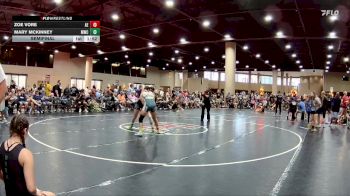 126 lbs Semifinal - Zoe Vore, Alabama Elite vs Mary Mckinney, Mustang Wrestling Club