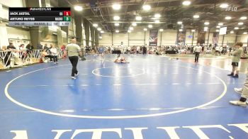 127 lbs Rr Rnd 2 - Jack Jastal, Ohio Gold vs Arturo Reyes, Mat Assassins White