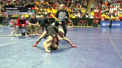 2A-126 lbs Cons. Round 4 - Brody Buhman, Assumption, Davenport vs Kaydin Jones, Union, LaPorte City