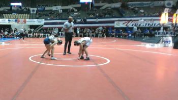 106 lbs Placement (16 Team) - Jaxie Wright, McGuffey vs Adam Ackerson, Colonial Forge