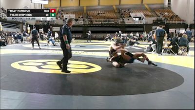 144 lbs Consi Of 4 - Billy Hamilton, McCallie School vs Tyler Stephens, Mount Saint Joseph