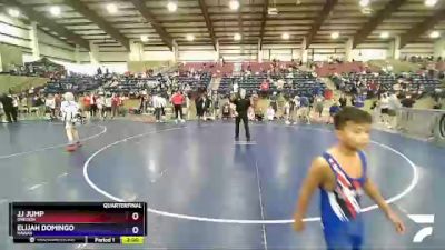 86 lbs Quarterfinal - Jj Jump, Oregon vs Elijah Domingo, Hawaii