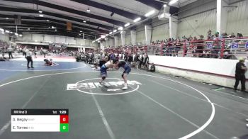 190 lbs Rr Rnd 3 - Delvecchio Begay, Shiprock Wrestling vs Elijah Torres, X-CLUSIVE Wrestling