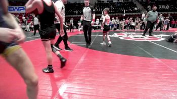 70 lbs Semifinal - Miller Wayne Smith, Skiatook Youth Wrestling vs Daxton Deckard, Raw Wrestling Club