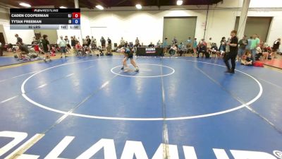 92 lbs Caden Cooperman, New Jersey vs Tytan Freeman, Idaho